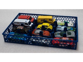 einsatz korb f r hotwheels machtbox koffer box - insert-Korb matchbox case Korb Fall Sammler hotwheel Modell modell Spielzeug 3d print model - Mito3D