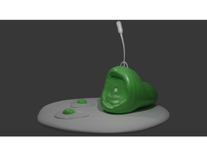 yeşil yumurta ve jambon 3d print model - Mito3D