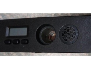 porsche 944 climate control temperature sensor grille 3d print model - Mito3D