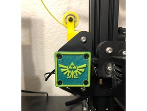 ender 3 motor cover - zelda creality legend video game games 3d print model - Mito3D