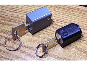 lock holders kik medeco cam locksport 3d print model - Mito3D