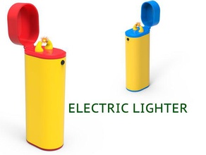 electric lighter diy 3d print model - Mito3D