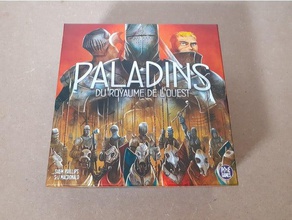 paladins west kingdom insert sleeved card boardgame inserts game sleeve 3d print model - Mito3D