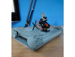 fpv rc tanque 3d print model - Mito3D