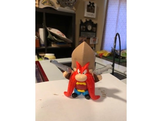 yosemite sam 3D print model - Mito3D