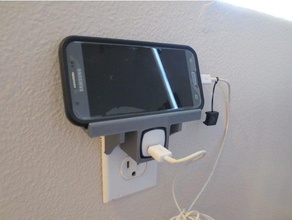 portable de prise tablette téléphone chargeur usb le l'iphone courant couvercle la sortie en rayon dock stand pour fiche cas 3d print model - Mito3D