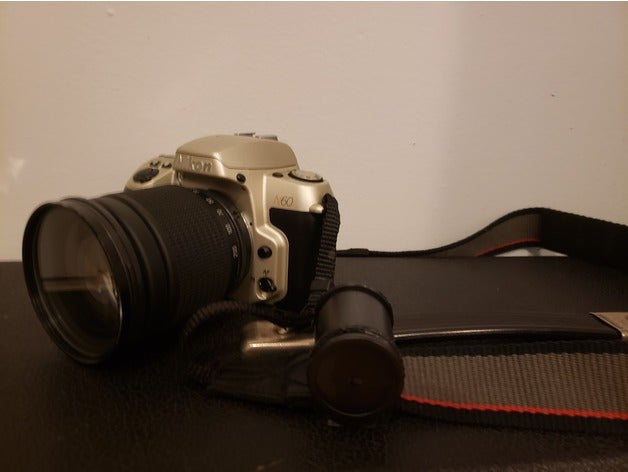 camera strap film canister 3D print model - Mito3D