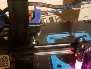 creality duelo de engranajes extrusora tpu ender 3 3d print model - Mito3D