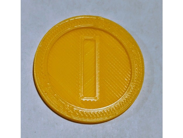 mario moneta la luigi super 3D print model - Mito3D