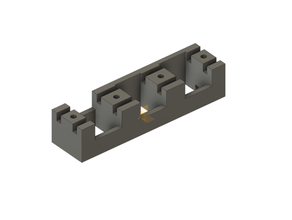 nissan leaf battery module terminal bracket bus bar short blockers 3d print model - Mito3D