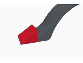Fuß Ständer für xiaomi mijia m365 Kotflügel protector 3d print model - Mito3D