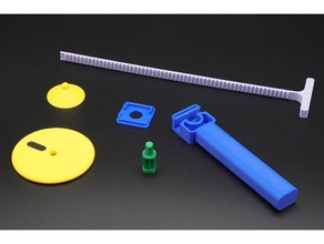 spinjitzu compatibile spinner rip cord lego 3d print model - Mito3D