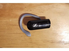 sennheiser ezx 60 clip all'orecchio bluetooth auricolare 3d print model - Mito3D