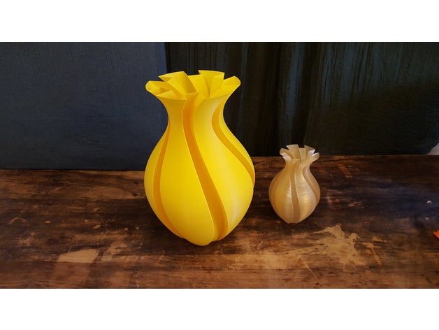 momento vaso 3 arredamento la decorazione di fiori a spirale modalità spiralized il i vasi 3D print model - Mito3D
