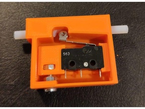 verstellbare filament-sensor mit ptfe tube filament Auslauf sens Auslauf-sensor - Schalter 3d print model - Mito3D
