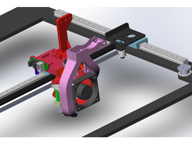 e3dv6 uni3d 3D print model - Mito3D