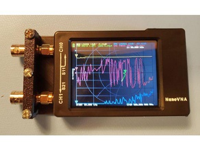 nanovna-h bnc conector sma titular 3d print model - Mito3D