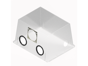 flange sanding box 3d print model - Mito3D
