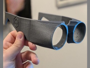 introvisor el ces gafas de sol wearables 3d print model - Mito3D