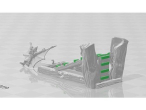 goblin death diver 3d print model - Mito3D