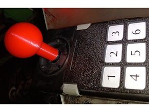 colecovision joystick-Aufsatz 3d print model - Mito3D
