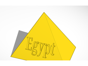 pyramid egypt 3d print model - Mito3D