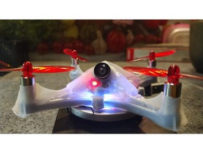 proyecto vacuboss - 7mm prototipo jefe el fpv micro quadcopter nfe notfastenuf tinywhoop vacuform 3d print model - Mito3D