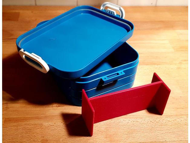 mepal lunchbox divisore 3D print model - Mito3D