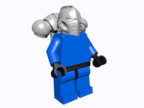 space soldier block top 40k anycubic i3 mega building blocks future grimdark lego miniature warhammer 3d print model - Mito3D