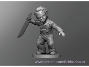 medieval chucky dnd dungeons dragons tabletop 3d print model - Mito3D