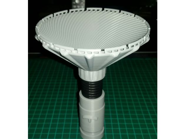 vuoto bug trappola ad imbuto dyson v6 spider 3D print model - Mito3D