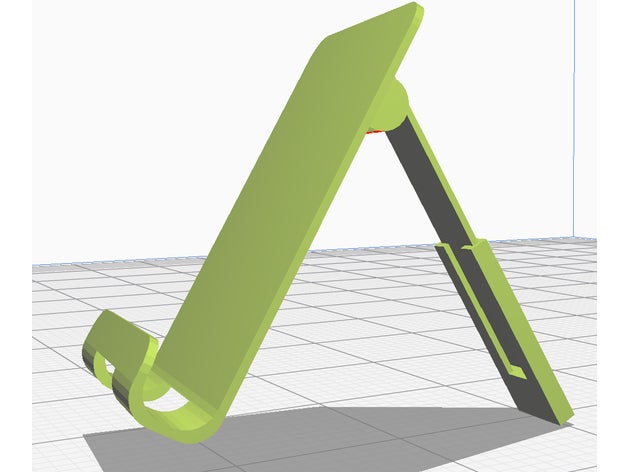 porta telefono cellulare stand 3D print model - Mito3D