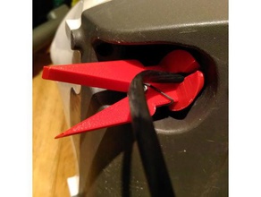 temiz kablo tutucu klip vakum elektrikli süpürge klibi 3d print model - Mito3D