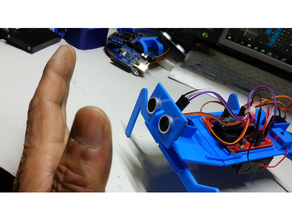 faire mantis robot 3d print model - Mito3D