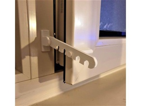 window holder - only need double-sided tape 3d print model - Mito3D