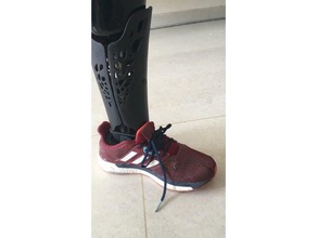 below knee prosthesis legs prosthetics 3d print model - Mito3D