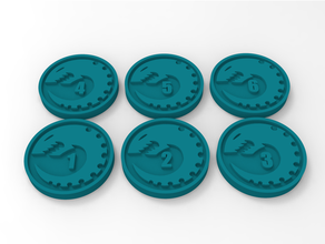 genestealer cults objective markers 40k warhammer 3d print model - Mito3D