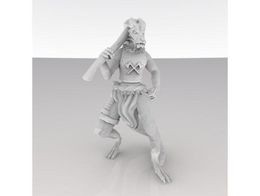 kobold dungeons dragons fighter tabletop 3d print model - Mito3D