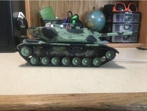 tanque principal de batalha tanques 3d print model - Mito3D