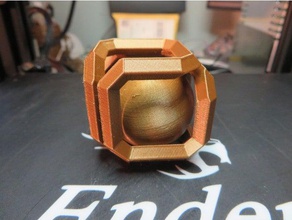 palla infinito cubo 3d print model - Mito3D