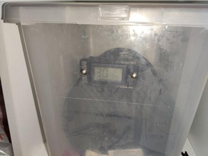 à sec boîte de température capteur d'humidité du support drybox filament le la 3d print model - Mito3D