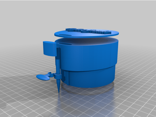 coperchio macina-caff ikea allm nning allm&auml coffee grinder lid macina-caff&egrave 3D print model - Mito3D