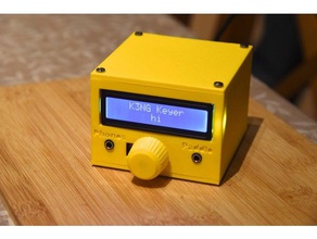 mega keyer complete enclosure amateur radio ham 3d print model - Mito3D