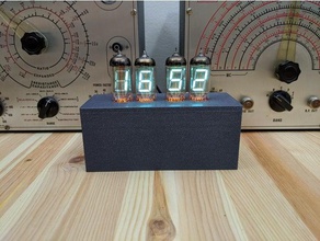 vfd tube clock iv11 iv12 3d print model - Mito3D