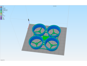 cinewhoop dison fixe s3d fpv cadre racing remix la réparation de partie rimzler 3d print model - Mito3D