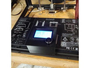 ender 5 screen holder 3d print model - Mito3D