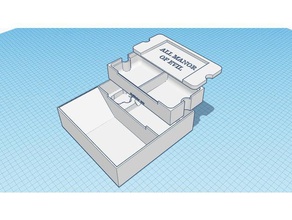 all manor evil box insert 3d print model - Mito3D