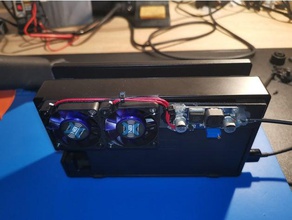 nintendo interruptor de montaje del ventilador k bühler refrigeración conducto acoplamiento 3d print model - Mito3D