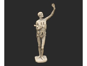 untote statue von cthulhu nennen Leiche Skulptur squelette Untoten 3d print model - Mito3D