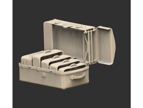 steamer trunk nennen geschlossen cthulhu öffnen Dampfer Stamm 3d print model - Mito3D